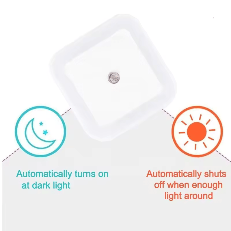 Wireless Sensor Lighting Mini Eu Us Plug Night Light Lamp For Children Kids Living Room Bedroom Led Night Light